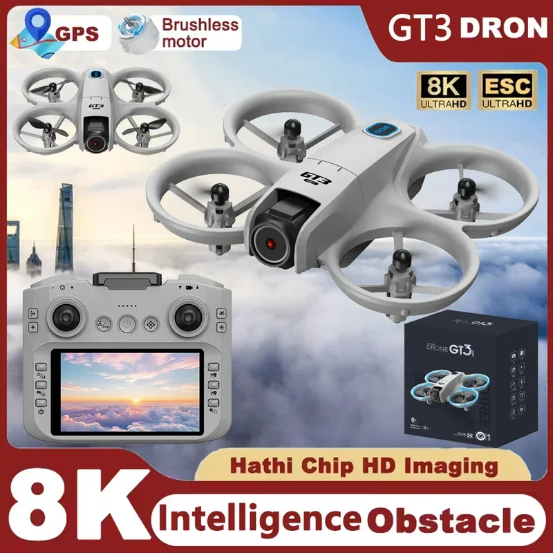 Drone Rc Helicopter With Camera - GT3 Мини НОВЫЙ Дрон Радиоуправляемые Квадрокоптеры