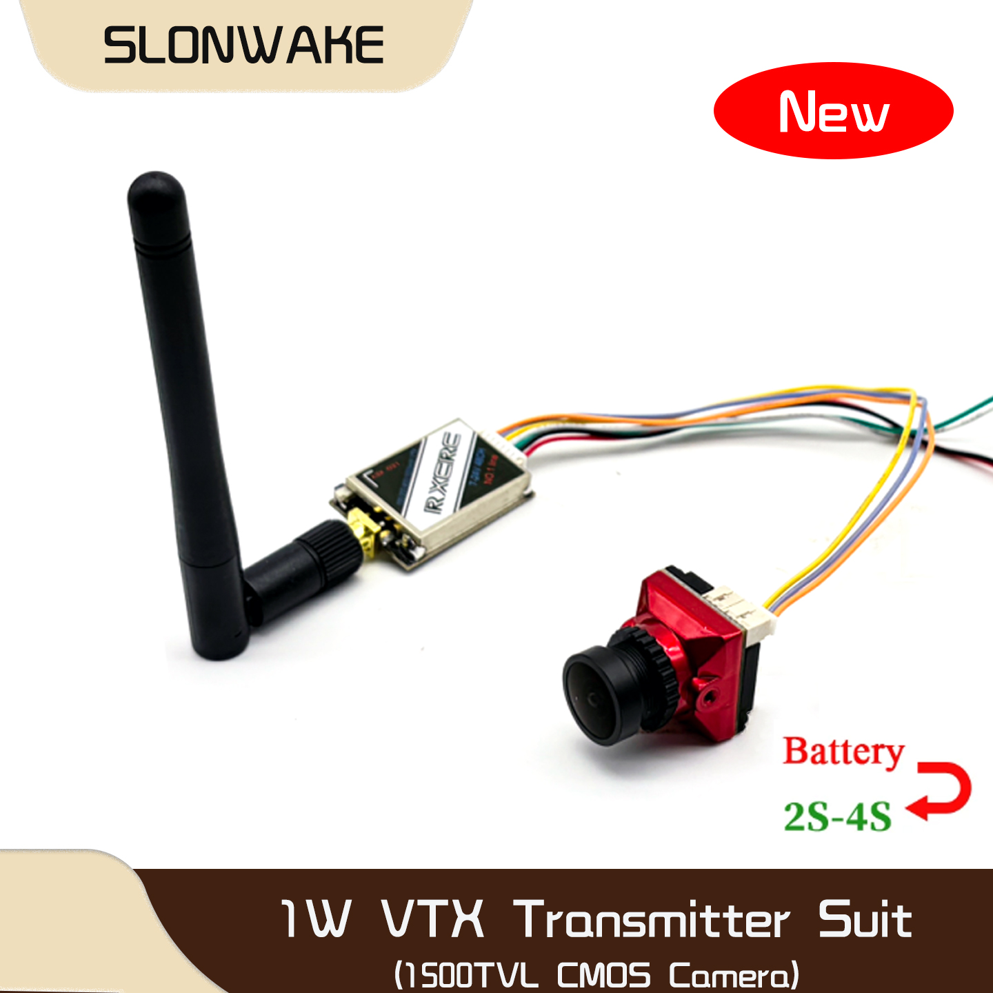 Drone Rc With Camera - SLONWAKE 5.8G 48CH 1W VTX 100/200/400/1000мВт