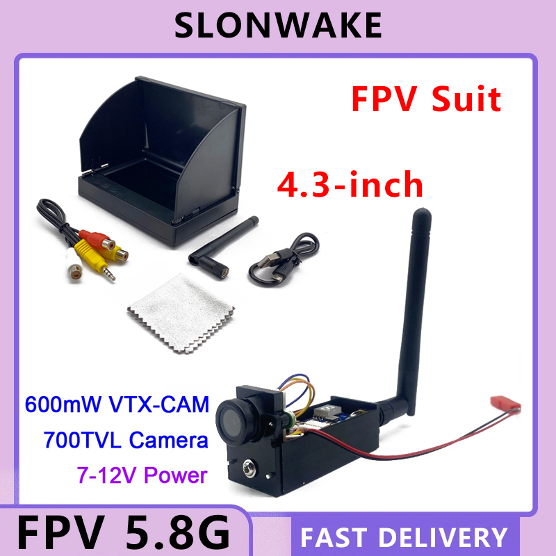 Drone Rc With Camera - SLONWAKE FPV 5,8G 600 МВт регулируемый
