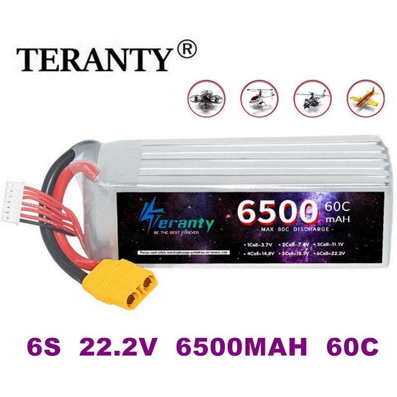 Drone Rc Truck - Аккумулятор LiPo TERANTY 6S 22.2V 6500mAh