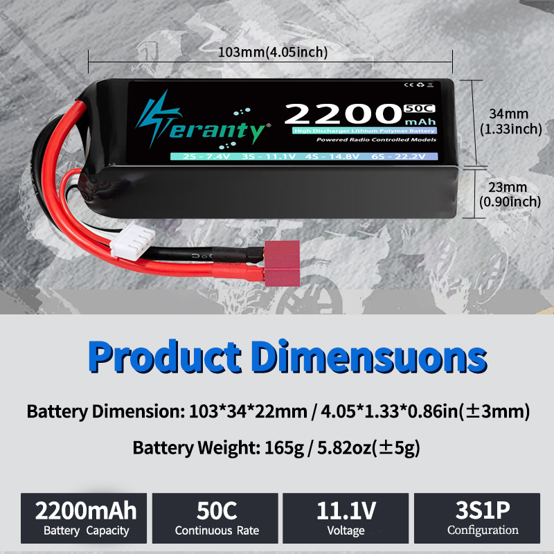 Аккумулятор TERANTY 3S 2200/24 – обзор и цена Drone Rc Truck