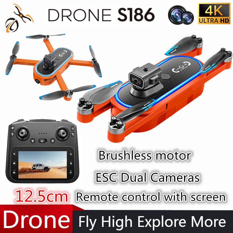 Дрон S186 2025 года, профессио – обзор и цена Drone Rc Gps