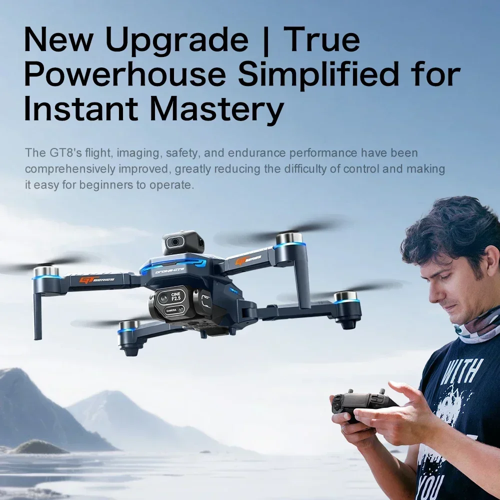 Дрон 4K HD GT8 Камера для пред – обзор и цена Drone Top Rc