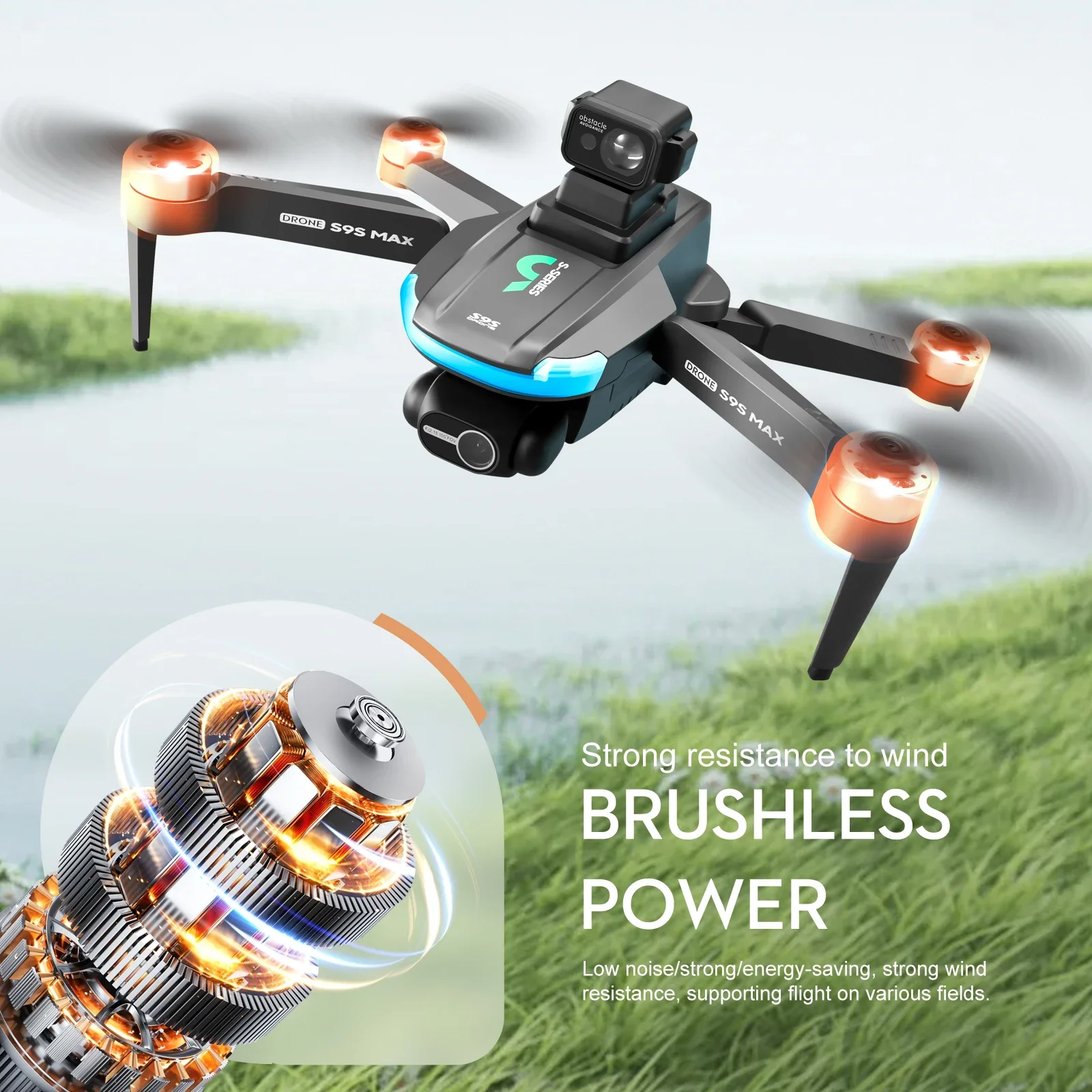 НОВЫЙ S9S MAX MINI Drone 4K 2- – обзор и цена Drone Rc Gps