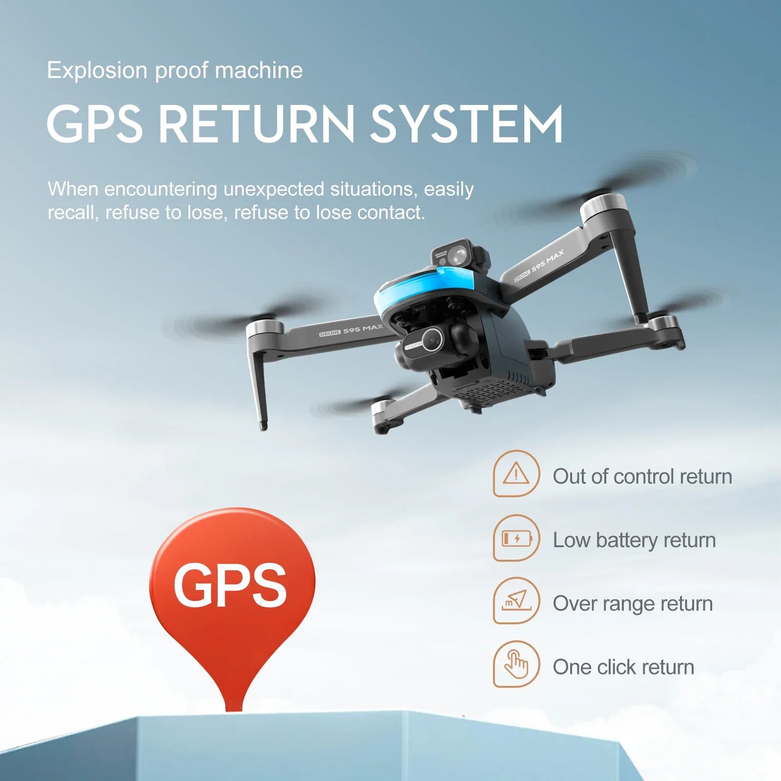 НОВЫЙ S9S MAX MINI Drone 4K 2- – обзор и цена Drone Rc Gps