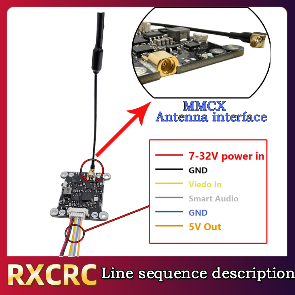 RXCRC 5,8G модуль 48 каналов 1 – обзор и цена Drone Rc With Camera