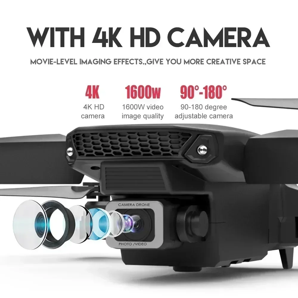E88 Pro WIFI FPV Дрон Широкоуг – обзор и цена Drone Rc Helicopter With Camera
