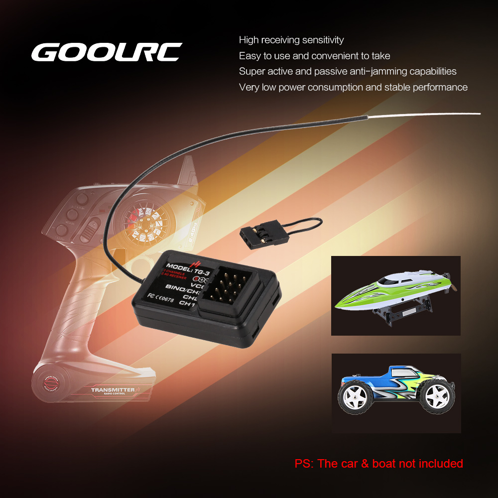 GoolRC TG-3 2.4G 3CH RC автомо – обзор и цена Telemetry Module Rc