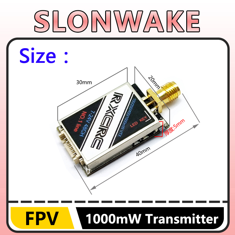 SLONWAKE 5.8G 48CH 1W VTX 100/ – обзор и цена Drone Rc With Camera