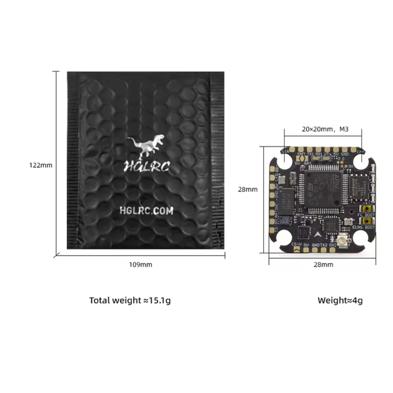 Полетный контроллер HGLRC SPEC – обзор и цена Betaflight Flight Controller