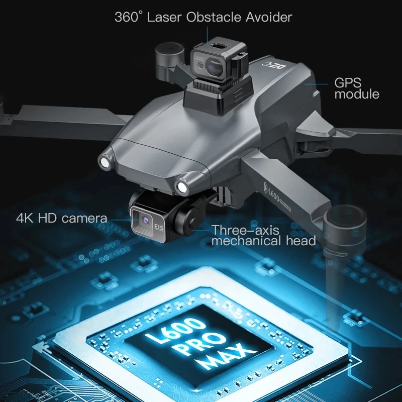 L600 PRO MAX GPS Дрон Професси – обзор и цена Drone Rc Pro