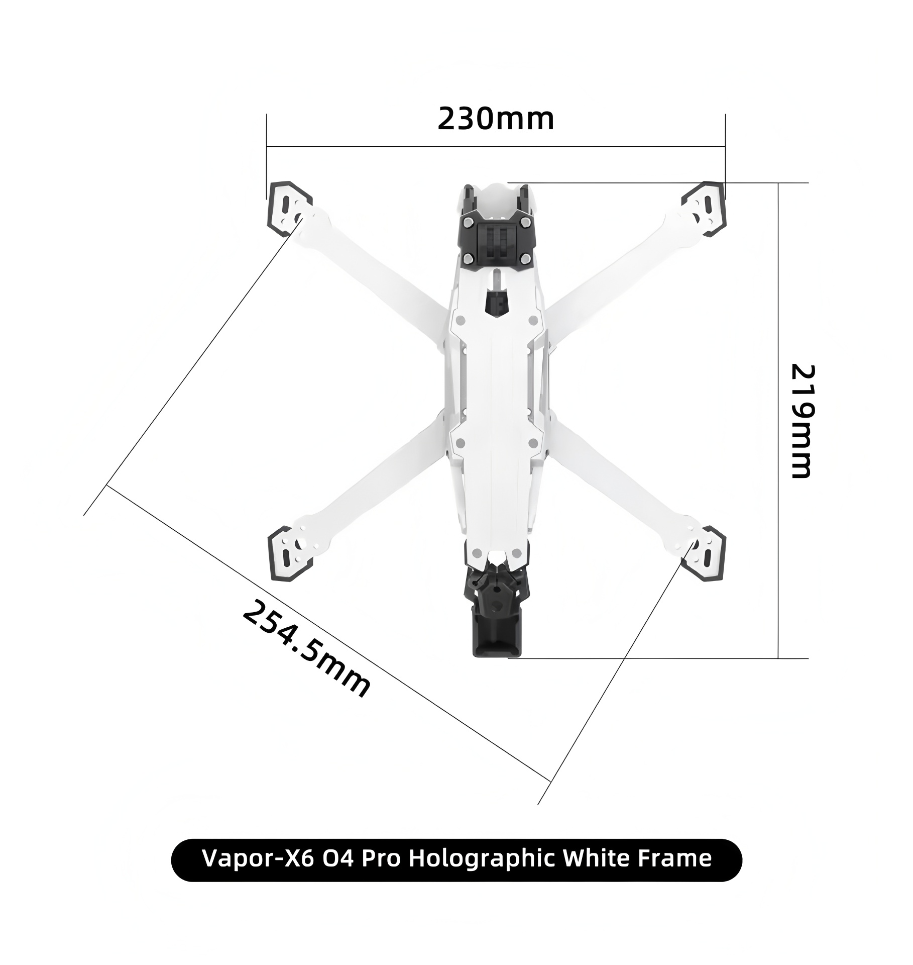 Рама GEPRC Vapor D5/X5/X6 O4 P – обзор и цена Drone Rc Pro
