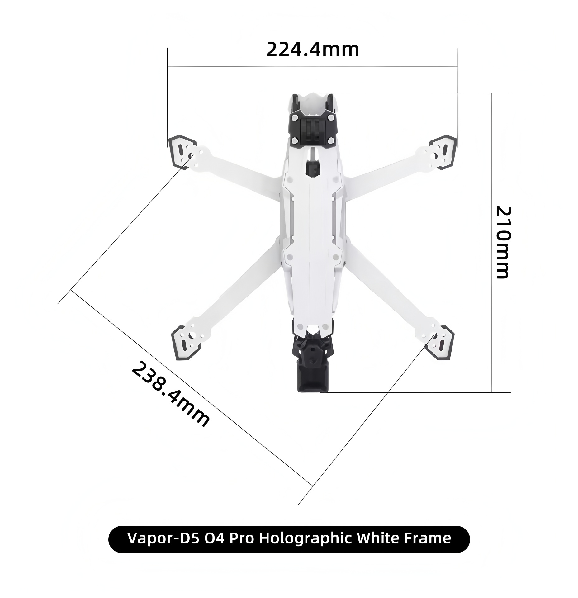 Рама GEPRC Vapor D5/X5/X6 O4 P – обзор и цена Drone Rc Pro