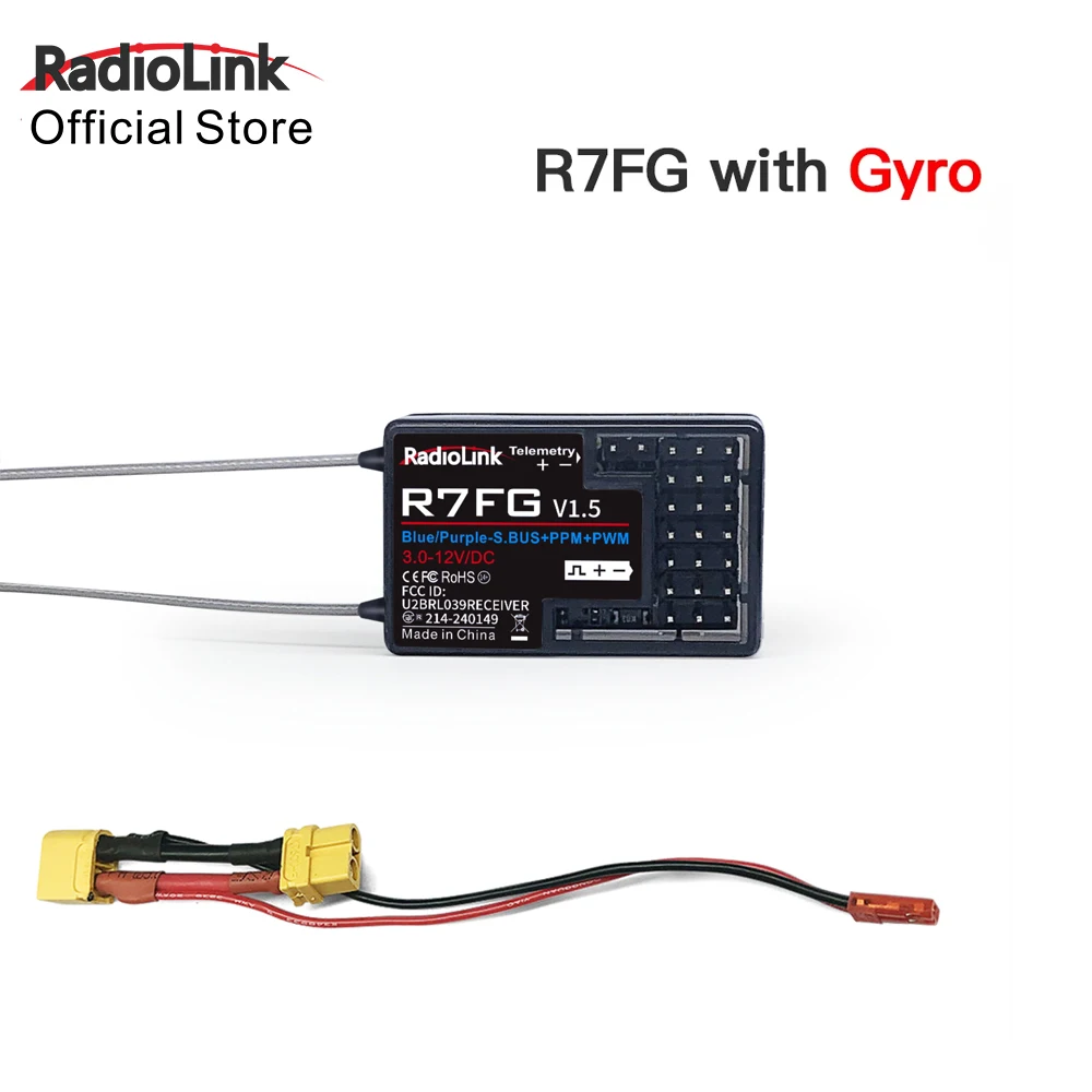 Радиоприемник Radiolink R7FG 7 – обзор и цена Telemetry Module Rc