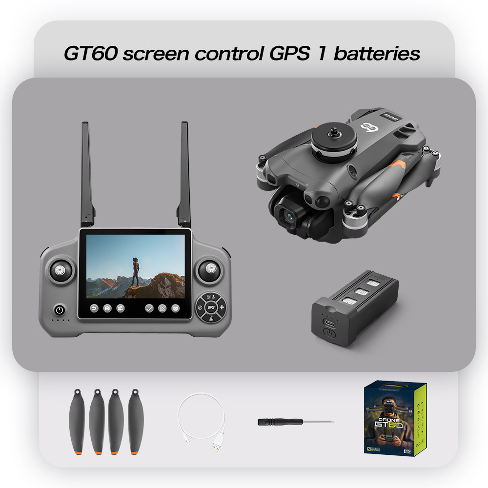 Новый квадрокоптер GT60 с GPS, – обзор и цена Lyzrc Drone