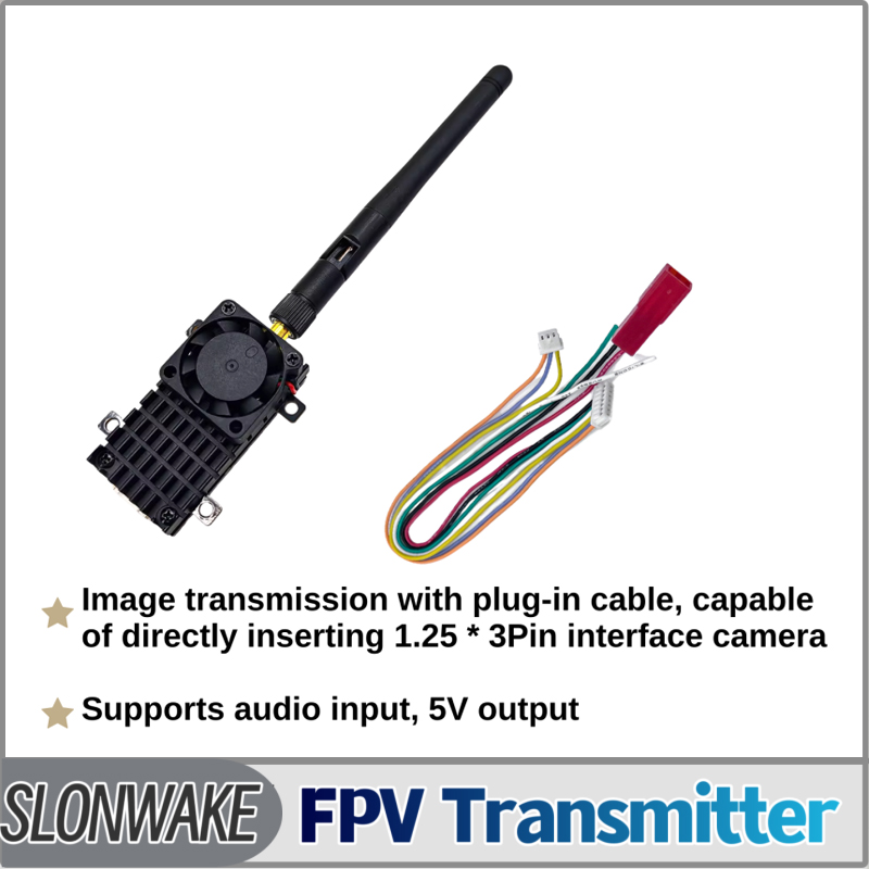 SLONWAKE 5,8G 3000 МВт Модуль  – обзор и цена Receiver Rc Drone