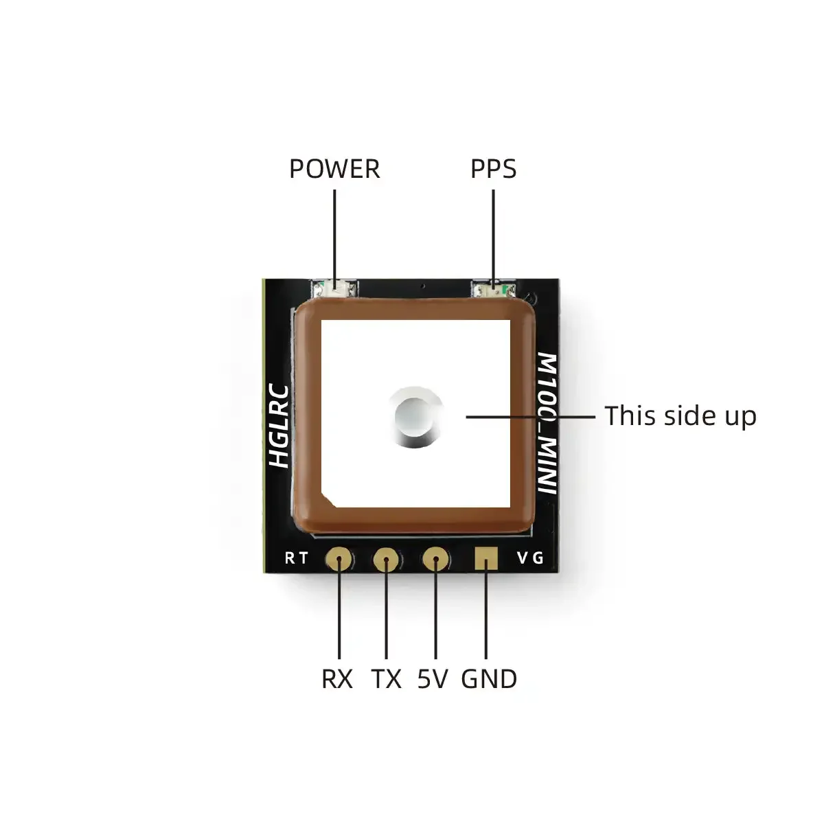 Модуль GPS HGLRC M100 MINI M10 – обзор и цена Drone Rc Flight Controller