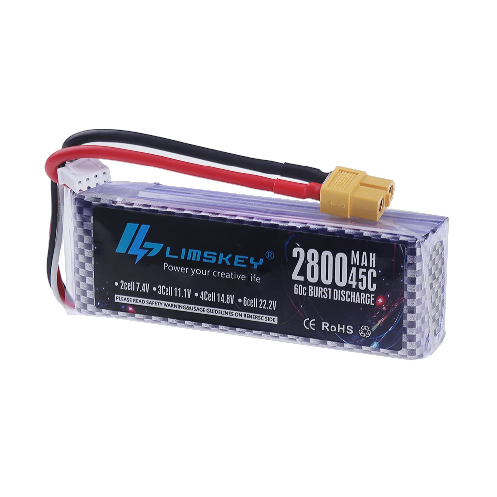 Аккумулятор LiPo 3S 11.1В 2800 – обзор и цена Drone Rc Truck