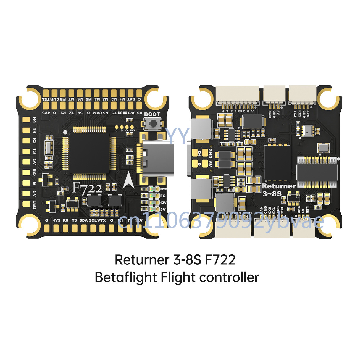 Полетный контроллер FPV F722 3 – обзор и цена Betaflight Flight Controller